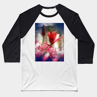 red lilies Baseball T-Shirt